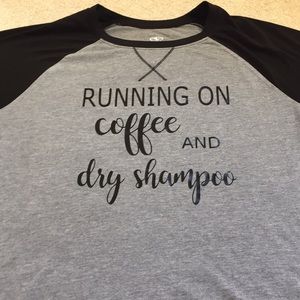 Ladies graphic tee. NWOT. Size L